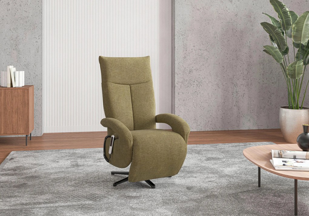 XXXLutz KRESLO, textil, olivovozelená Sit & More - Online Only obývacie izby - 00014400991G