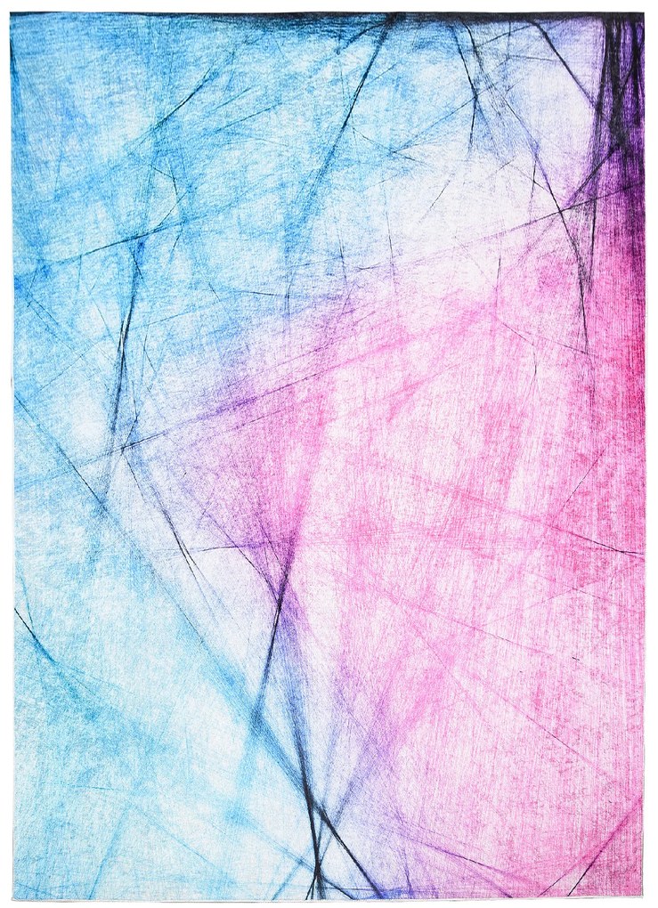 Dizajnový koberec RAINBOW - PRINT TOSCANA ROZMERY: 80x150