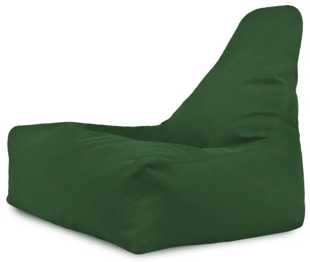 Kreslo Bali plyš tmavozelené