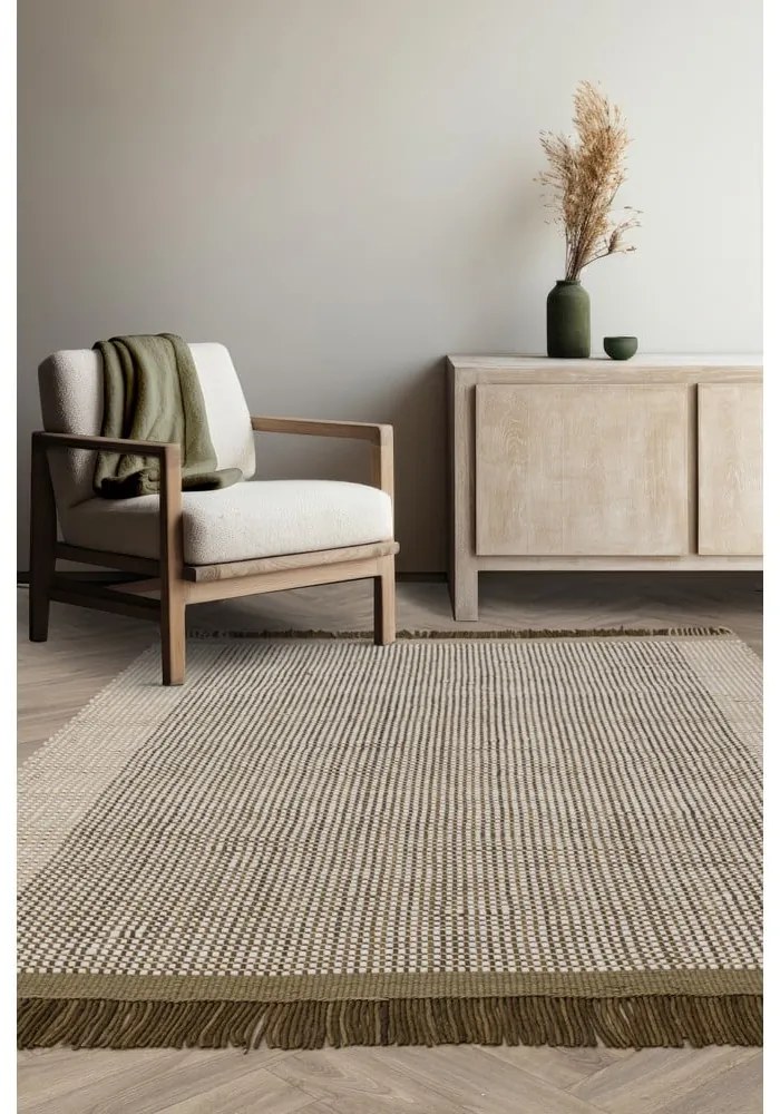 Svetlohnedý ručne tkaný vlnený koberec 200x290 cm Avalon – Asiatic Carpets