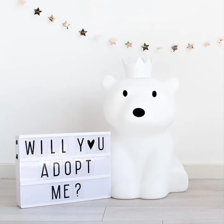 Lampa Mr Maria Polárny medveď Nanuk