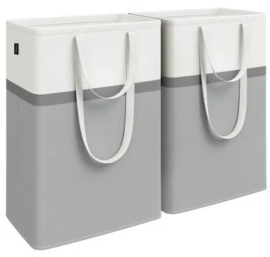 Set dvoch košov na bielizeň 2x75L LCB208G02