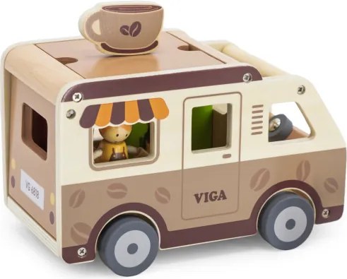 Drevená mobilná kaviareň Viga 44689