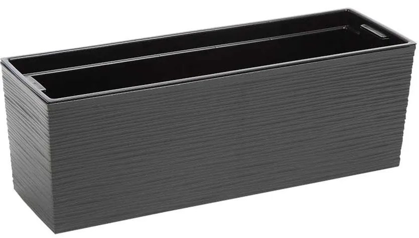 Truhlík Begónia prútie 56 cm Antracit