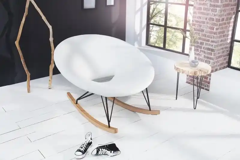 Húpacia stolička Floating biela | BIANO