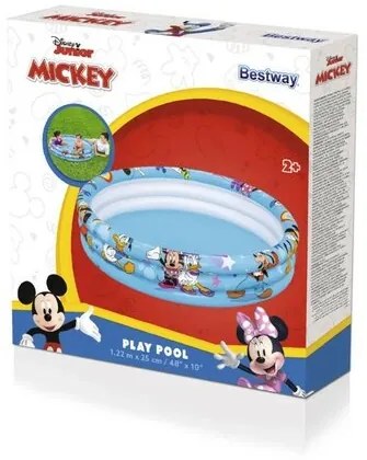 Bestway Nafukovací bazén Disney Junior: Mickey a priatelia, 122 x 25 cm