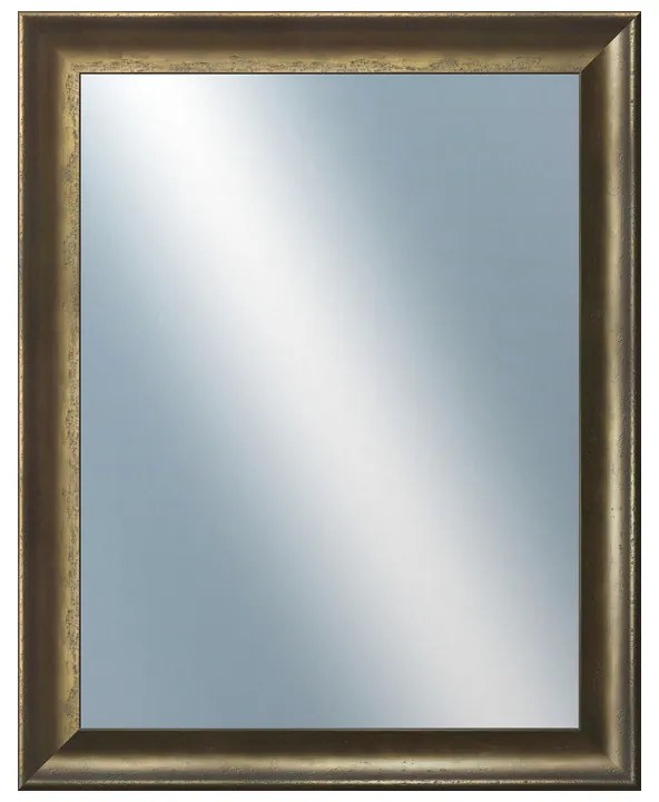 DANTIK - Zrkadlo v rámu, rozmer s rámom 40x50 cm z lišty Ferrosa bronzová (3143)