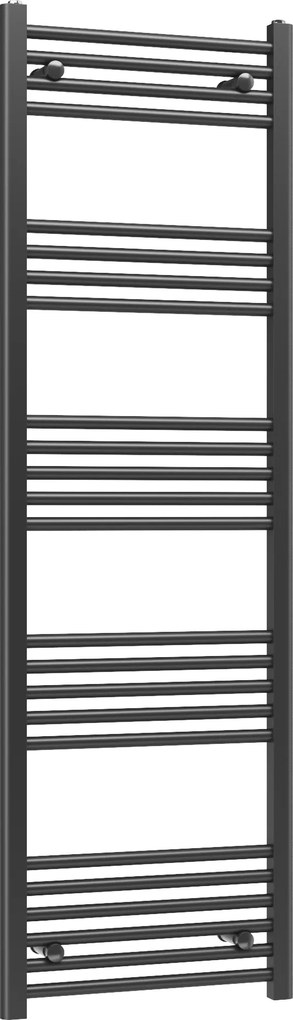 Gamma Erga Basic, vykurovacie teleso 1500x600 mm, 684 W, čierna matná, ERG-LAV-BASIC-15060-BK