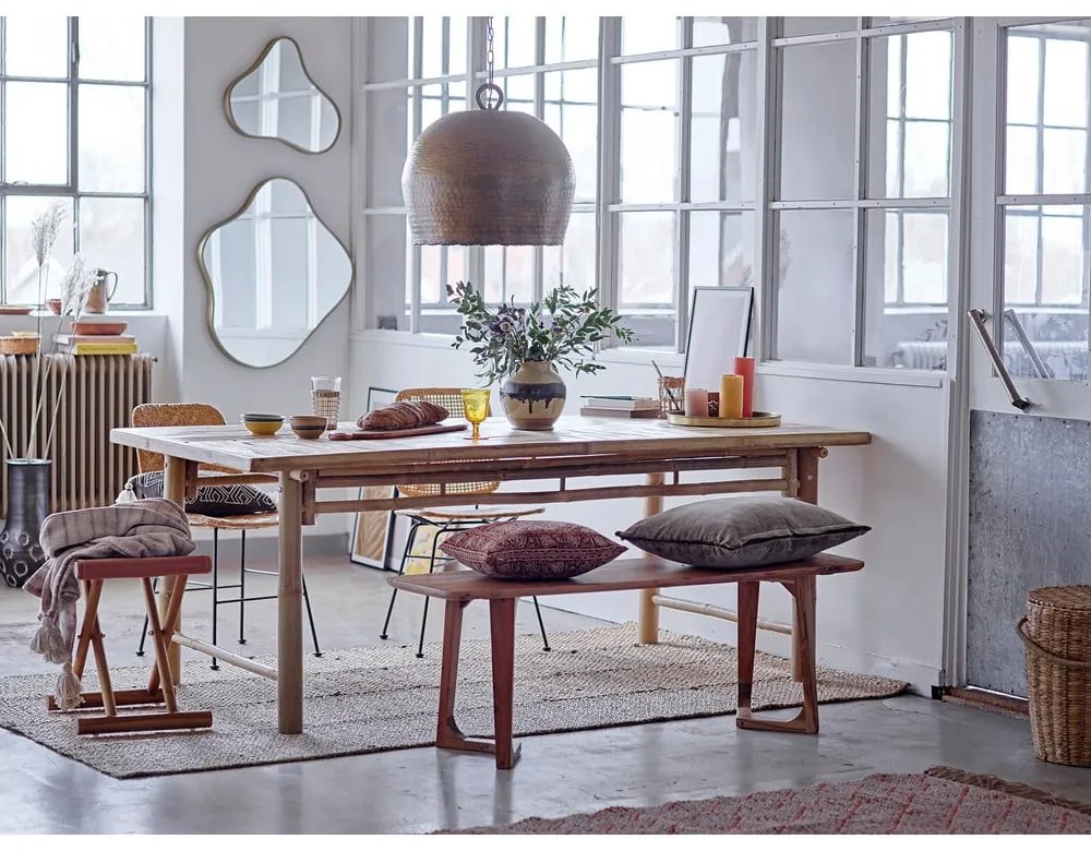 Ručne tkaný koberec z morskej riasy v prírodnej farbe 150x245 cm Enzov – Bloomingville