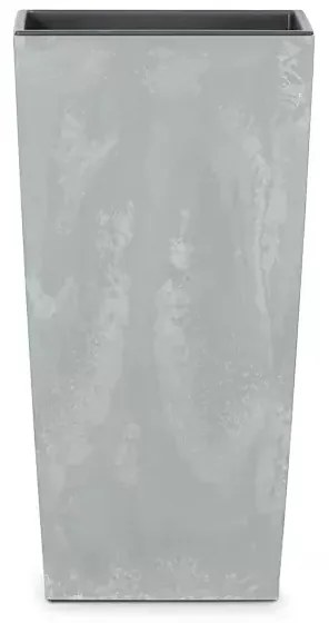 Plastový kvetináč DURS300E 30 cm - sivý betón