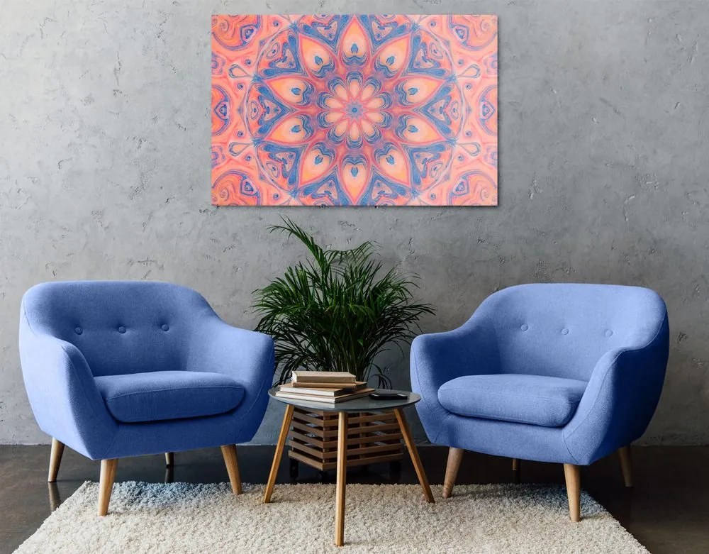 Obraz hypnotická Mandala Varianta: 120x80
