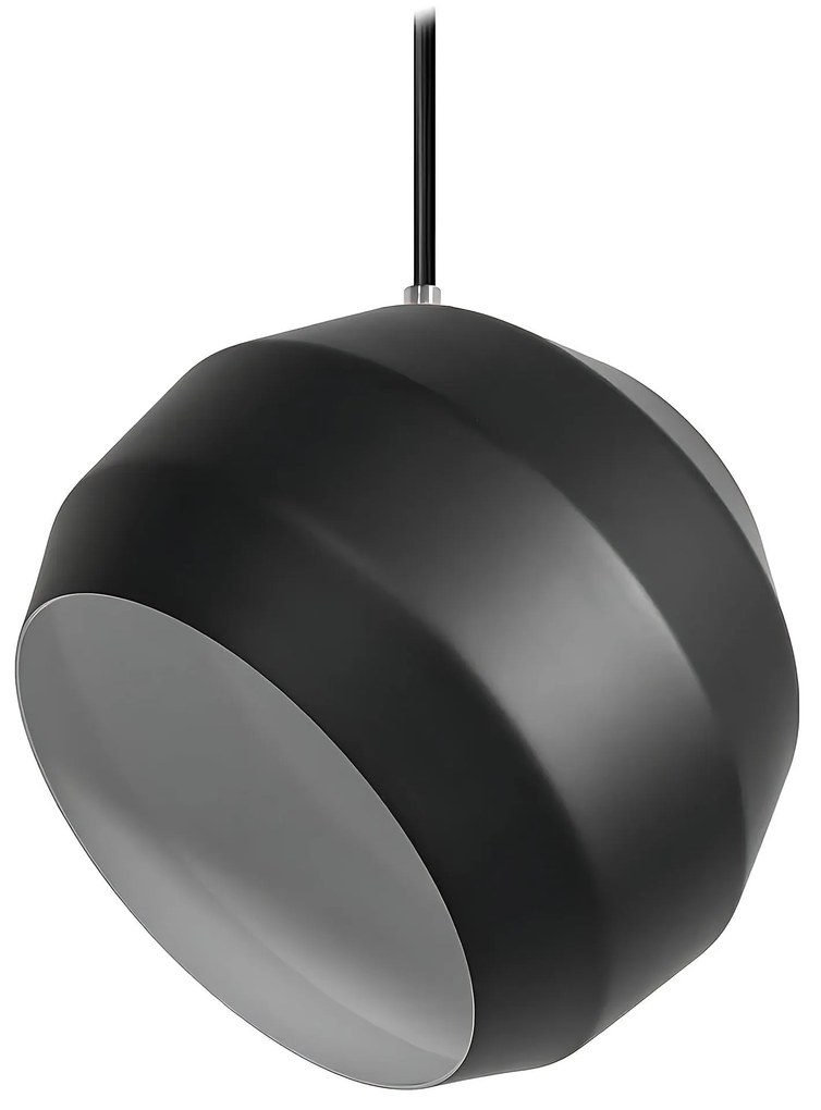 Toolight - Stropná lampa 1xE27 APP381-1CP, čierna, OSW-05013