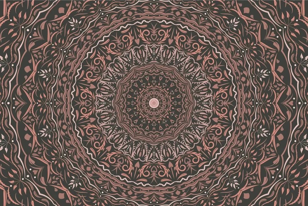 Tapeta Mandala vo vintage štýle - 450x300