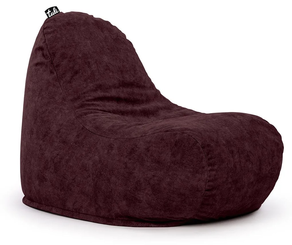 Tuli Sedací vak Relax Snímateľný poťah - Chill Hroznové víno