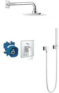 Grohe Eurocube - sprchový systém pod omietku, chróm 23409000, chróm | Záruka 3 roky |  100 dní bezplatné vrátenie tovaru