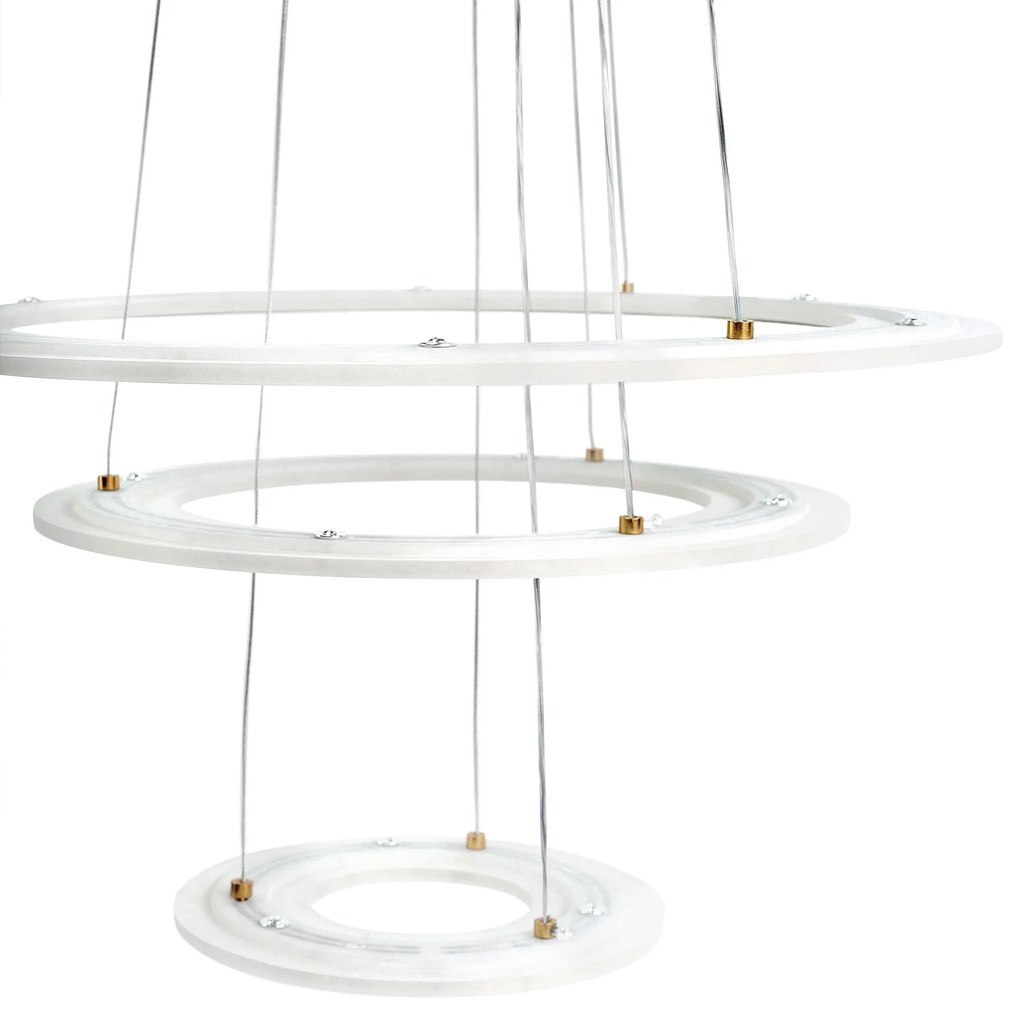 Toolight Toolight, LED stropné svietidlo 46cm, 100W, LED G041-3CP, zlatá matná, OSW-06308