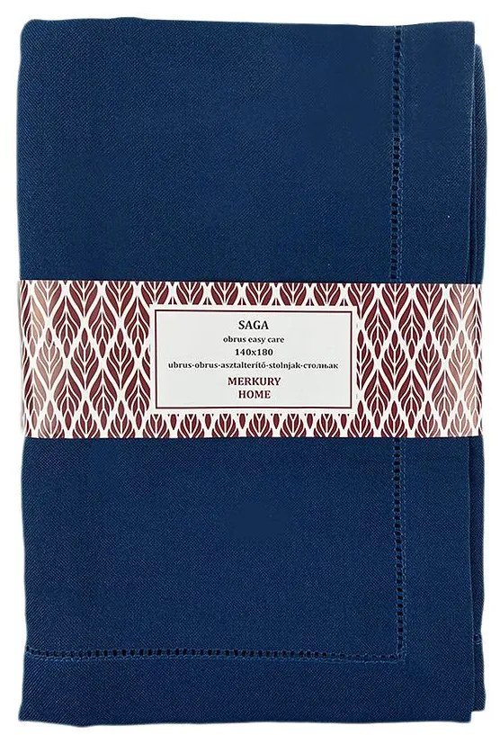 Obrus SAGA indigo 140x180 easy care