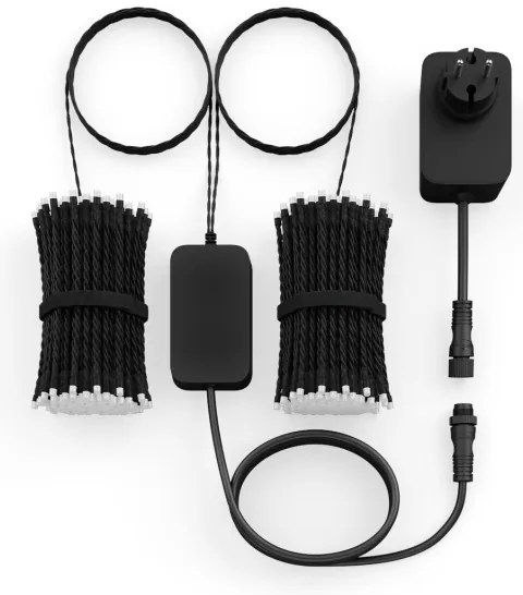 Philips-LED RGBW Stmievateľná vonkajšia reťaz HUE WACA 500xLED 44,4 m IP54