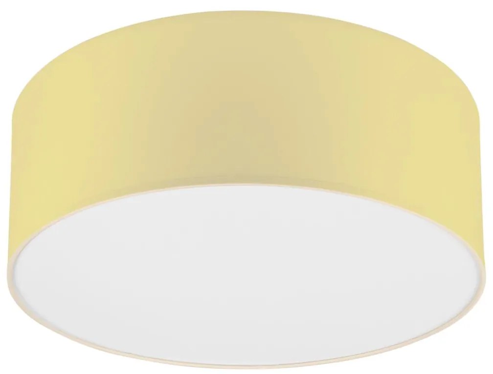 Stropné svietidlo SIRJA PASTEL 1xE27/60W/230V pr. 35 cm žltá