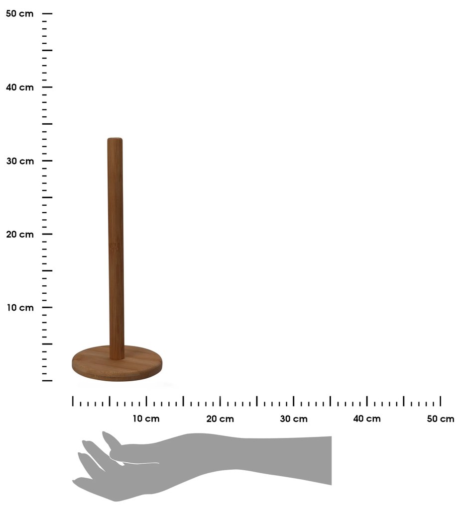 Stojan na papierové utierky Bamb 31cm