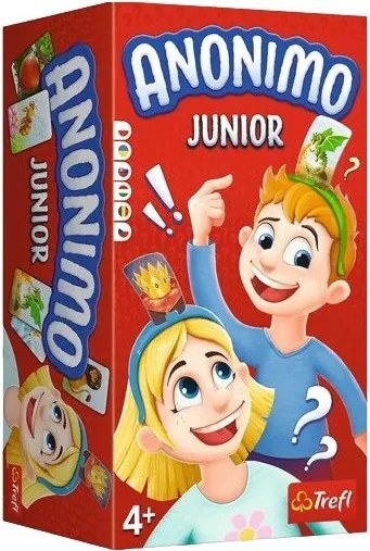 Trefl Gry Anonimo rodinná hra Hádaj, kto si Junior Trefl 01906