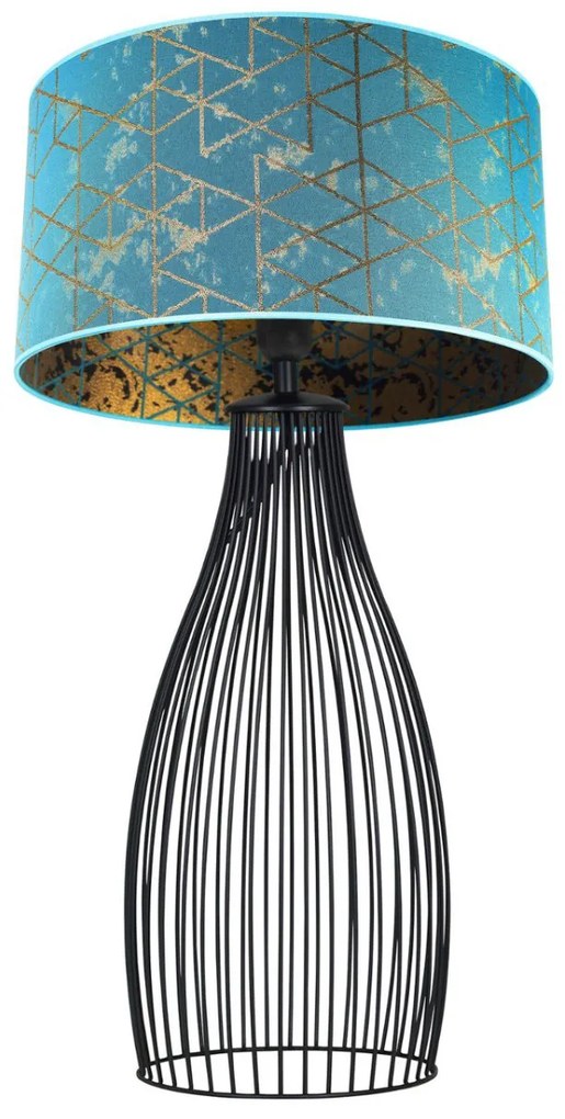 Stolná lampa Werona, 1x textilné tienidlo (výber zo 6 farieb), ln