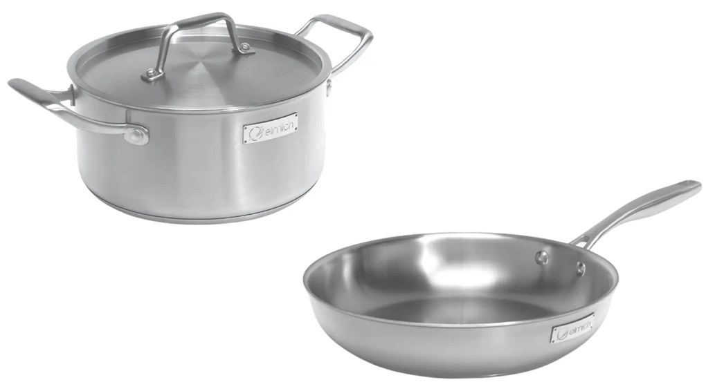 Elmich Základná sada nerezového riadu Tria Plus 2 ks