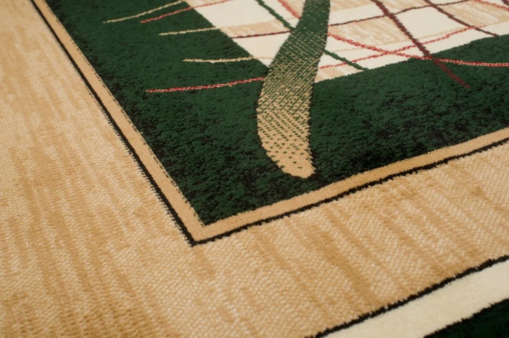 TA Koberec 5118B ZELENÝ ATLAS PP Rozmer: 100x200 cm