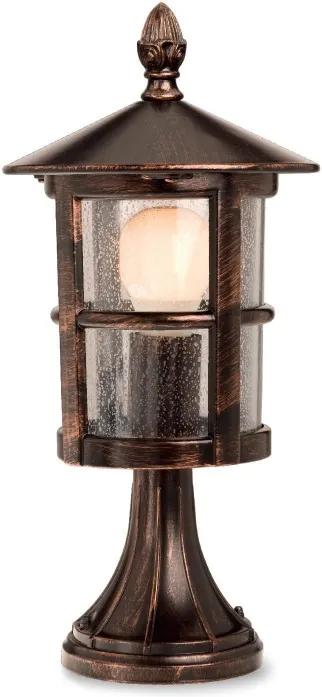 Odlievaná hliníková Exteriérová lampa BARI 9840 Redo