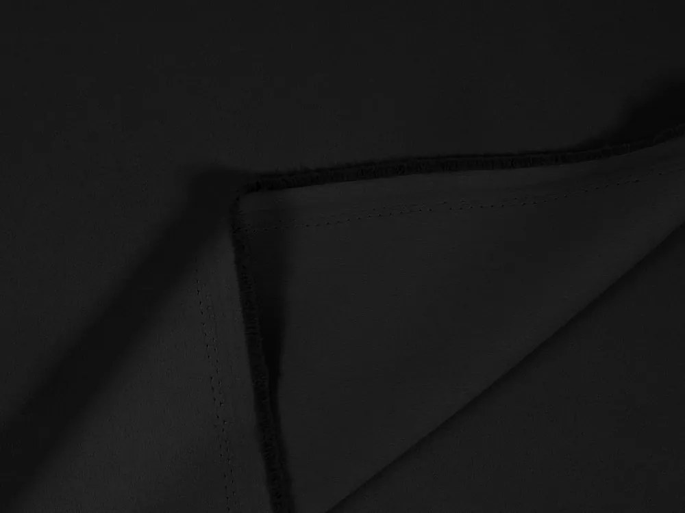 Biante Zatemňovací záves Blackout BKU-116 Čierny - šírka 140 cm 140x180 cm