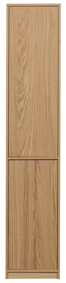 Modulárna skrinka v dekore duba v prírodnej farbe 40x199 cm Modulair – vtwonen