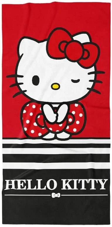 Detská osuška Hello Kitty Malá Parádnica 70x140 cm