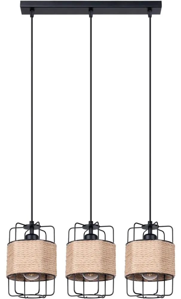 Sollux SL.1301 - Luster na lanku GIZUR 3xE27/15W/230V