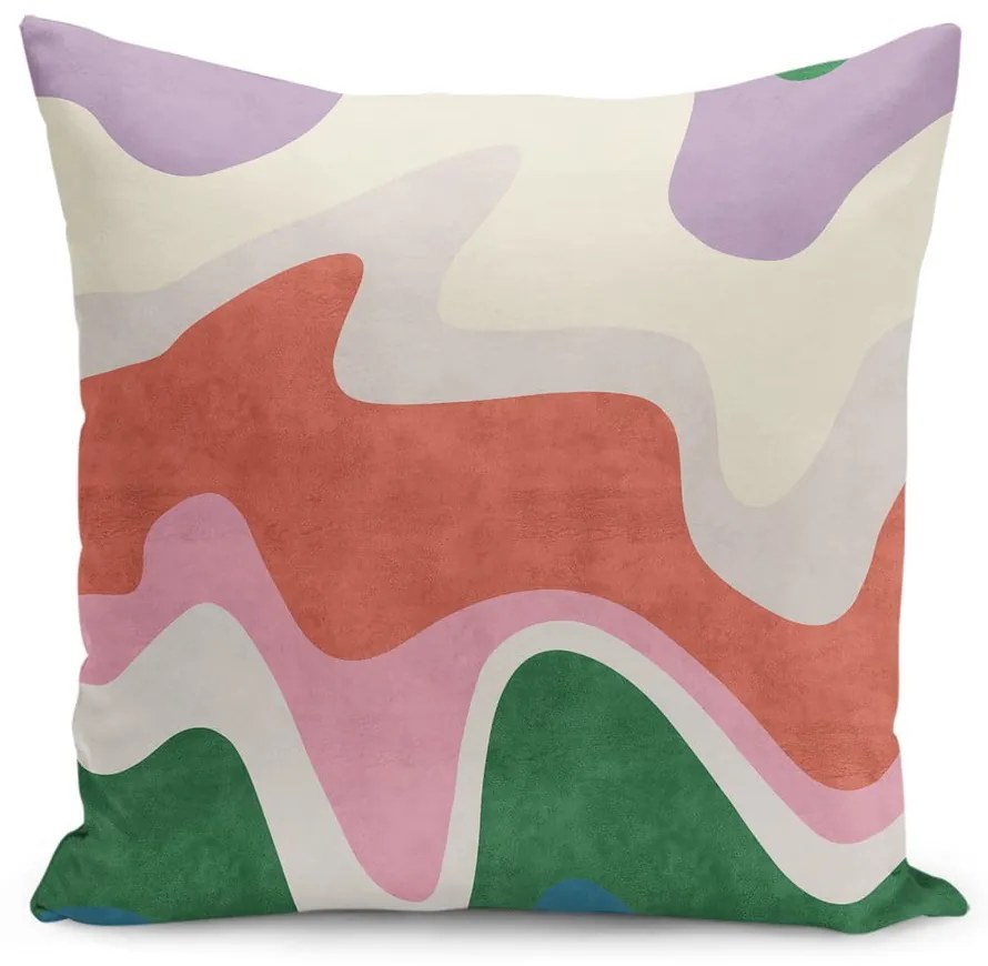 Obliečka na vankúš 43x43 cm Squiggly Breeze – Mila Home