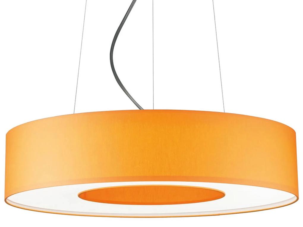 Závesné LED svetlo Donut stmievateľné 22W oranžové