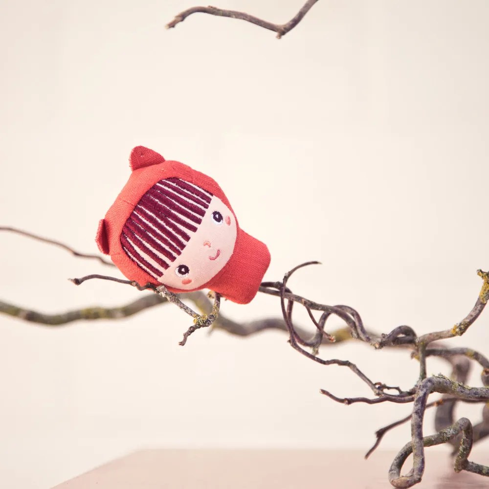 Lilliputiens - súprava prstových maňušiek - Červená Čiapočka