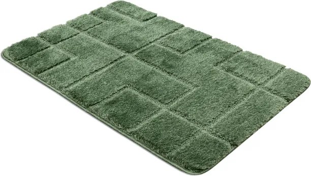 Sada kúpeľňových koberčekov SUPREME LINES línie, zelená