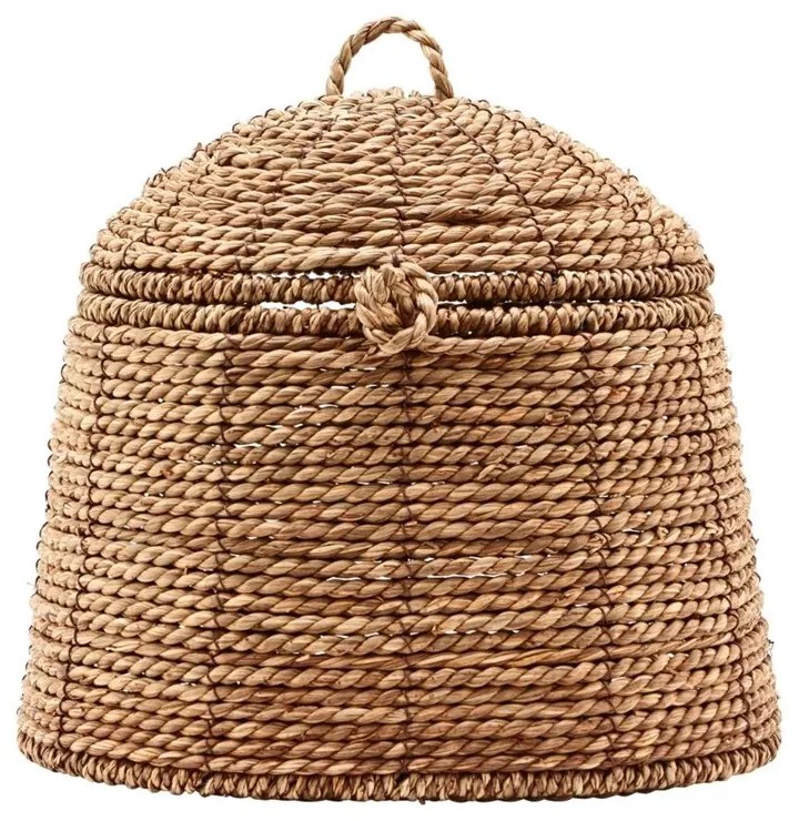 Úložný koš s víkem House Doctor RAMA 25cm přírodní