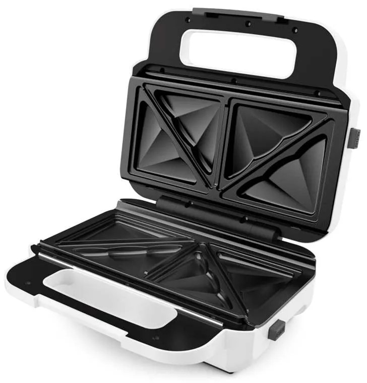 Sendvičovač Tefal Multiplates Snack XL SW701110 Tmavo šedý/Biely