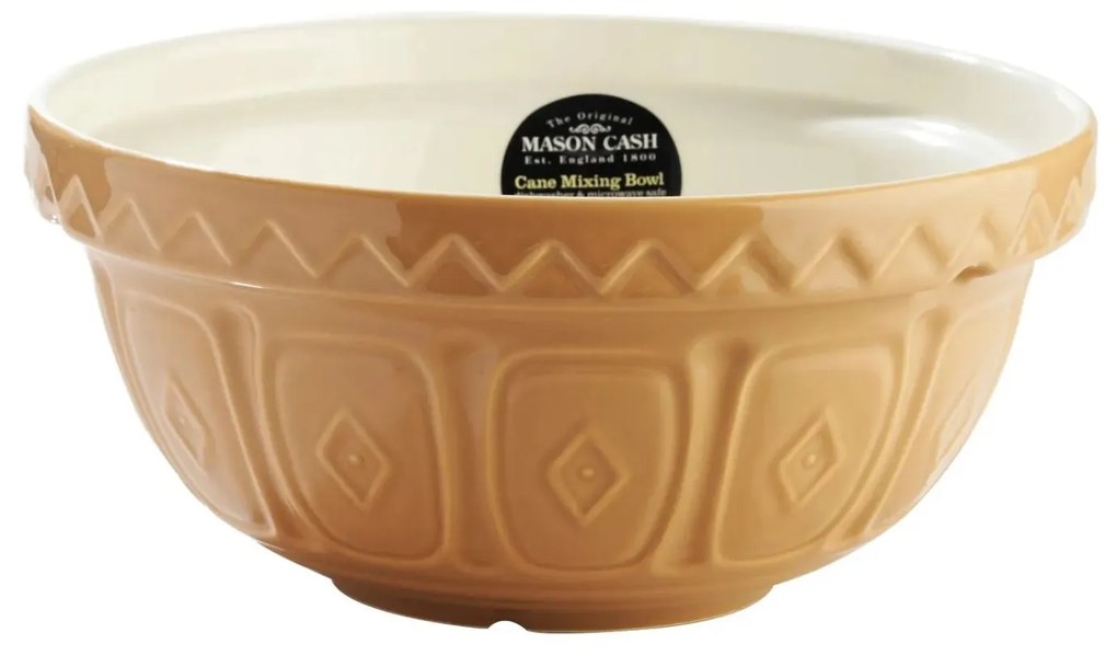 Mason Cash Porcelánová misa Cane Cinnamon 2,7 l / ⌀ 26 cm