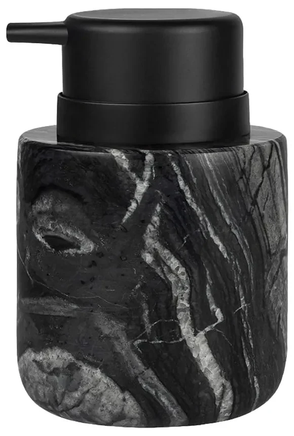Čierny mramorový dávkovač mydla 0.2 l Marble – Mette Ditmer Denmark