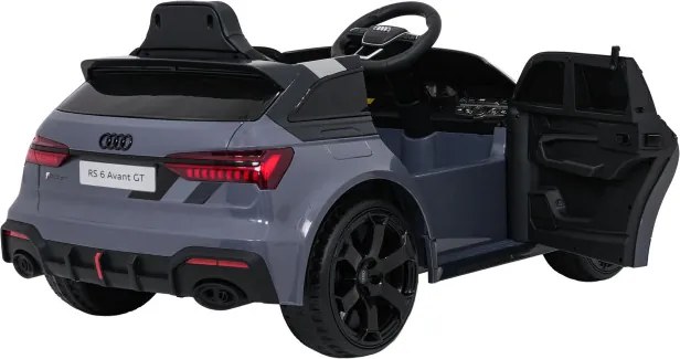 Elektrické autíčko Audi RS6 Avant GT sivé