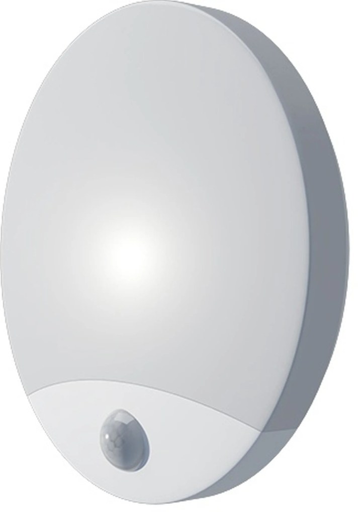 PANLUX OLGA S LED prisadené stropné, nástenné kruhové svietidlo so senzorom 10W PN32300003