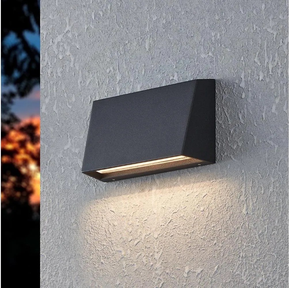 Eglo 900887 - LED Vonkajšie nástenné svietidlo SPONGANO LED/9,5W/230V IP65