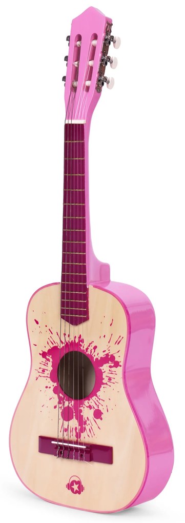 Detská ružová gitara, ECOTOYS