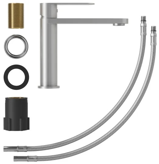 BATH DELUXE 28-017-02-71-02 -Umývadlová batéria TARNBY 17,3 cm kefovaná nerez