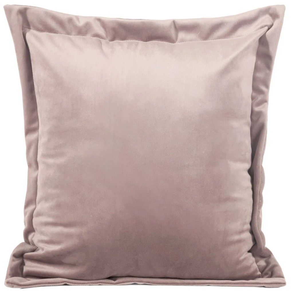SADA DEKORAČNÝCH OBLIEČOK NA VANKÚŠ 2KS RIA 45X45 CM PÚDROVO RUŽOVÁ