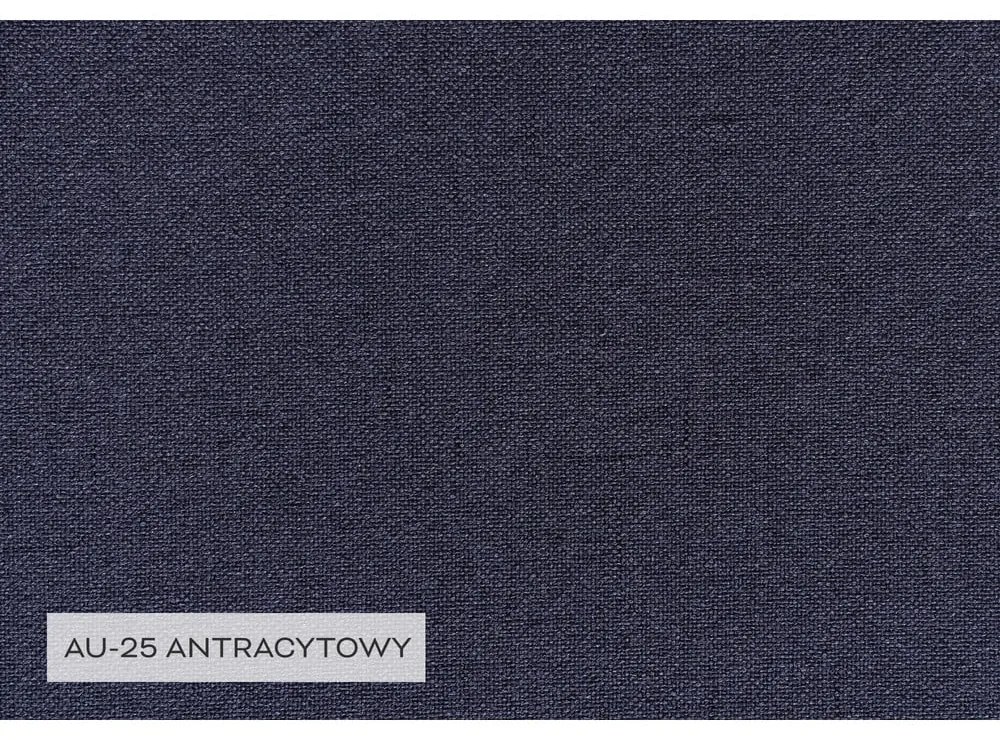 Antracitová rozkladacia/s úložným priestorom rohová pohovka (pravý roh/do L) Classy Sophie – Miuform