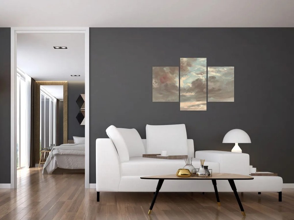 Obraz - John Constable, Cloud Study Stormy Sunset, reprodukcia (90x60 cm)