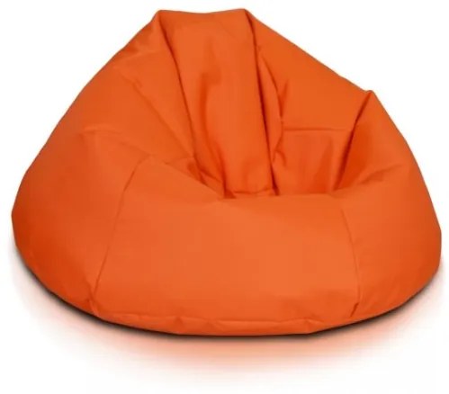 Sedací vak guľa Maxi polyester TiaHome - Oranžová